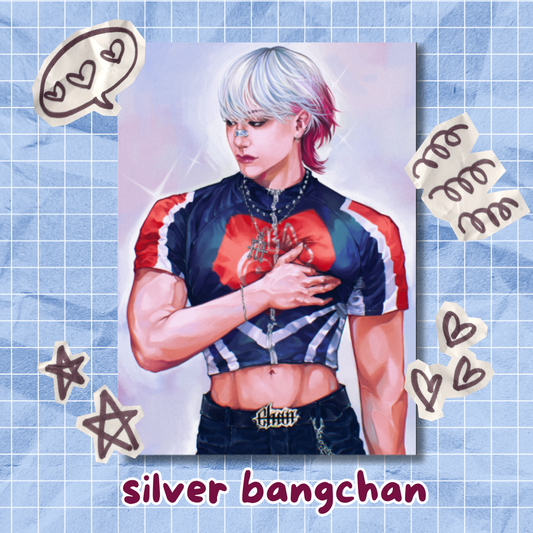 Stray Kids K-POP Bangchan Mini Prints
