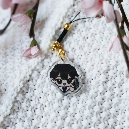 Omniscient Reader's Viewpoint ORV Joongdok Gun Double Sided Acrylic Phone Charm
