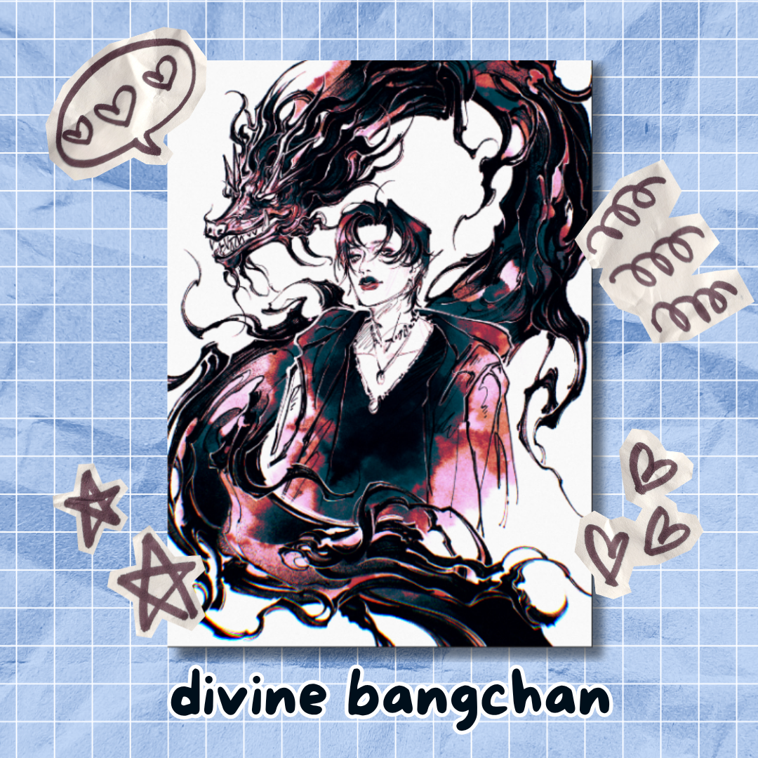 Stray Kids K-POP Bangchan Mini Prints