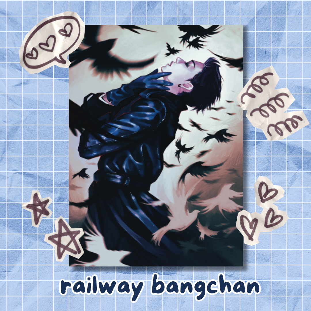 Stray Kids K-POP Bangchan Mini Prints