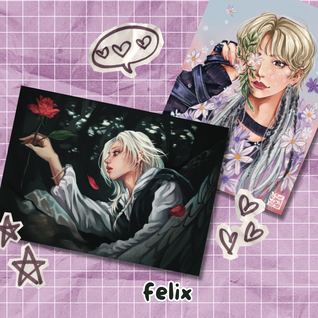 Stray Kids K-POP Felix Mini Prints