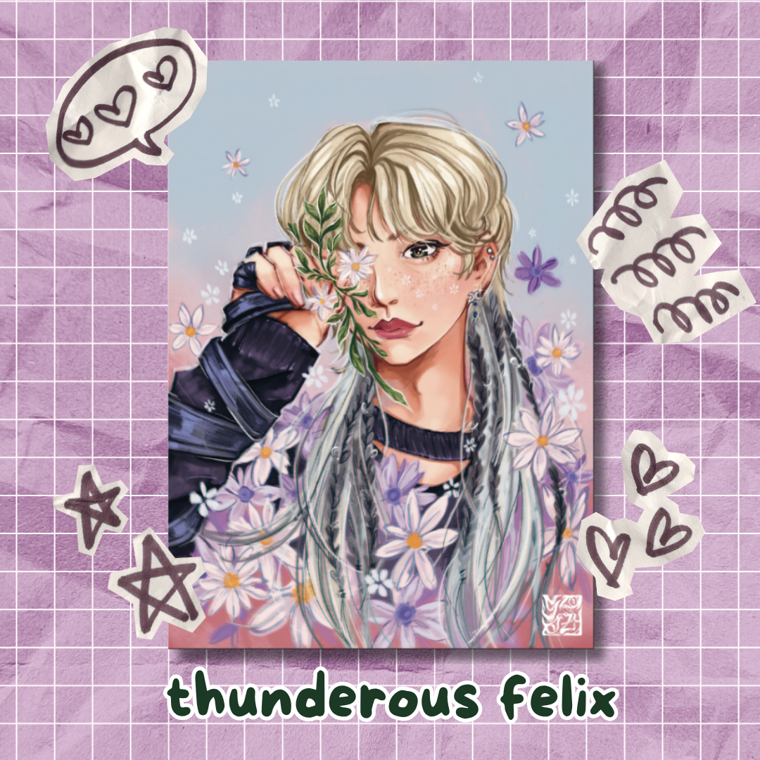 Stray Kids K-POP Felix Mini Prints