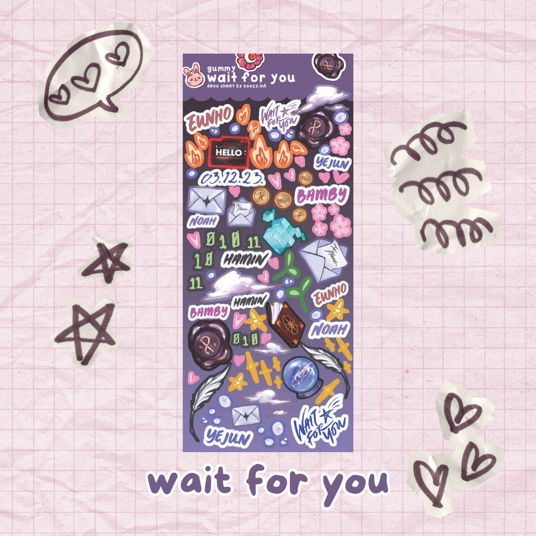 PLAVE  Deco Sticker Sheets