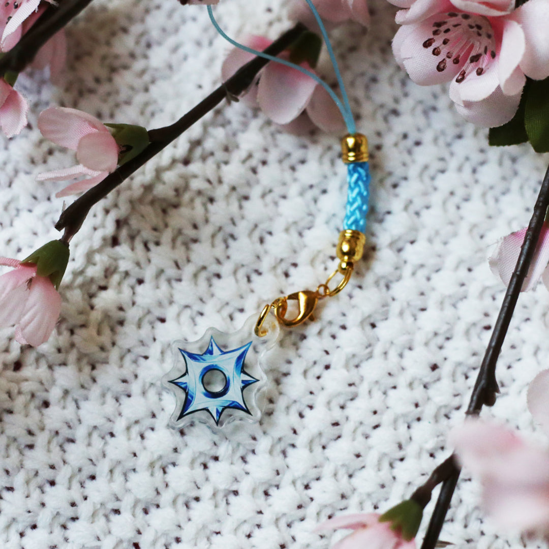 Maplestory Crystal Ilbi / Steel Ilbi Double Sided Mini Acrylic Phone Charm
