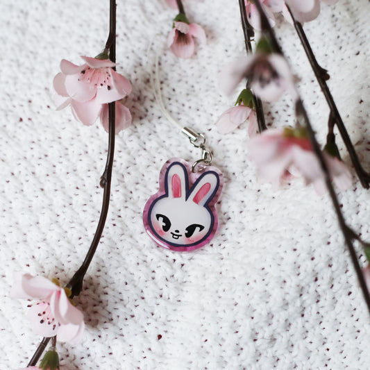STRAYKIDS SKZOO K-POP Leeknow Leebit Acrylic Phone Charm