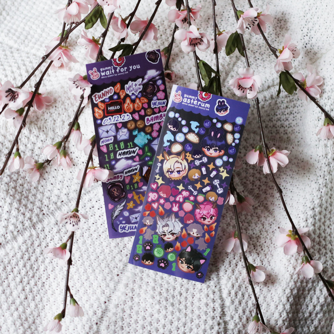 PLAVE  Deco Sticker Sheets