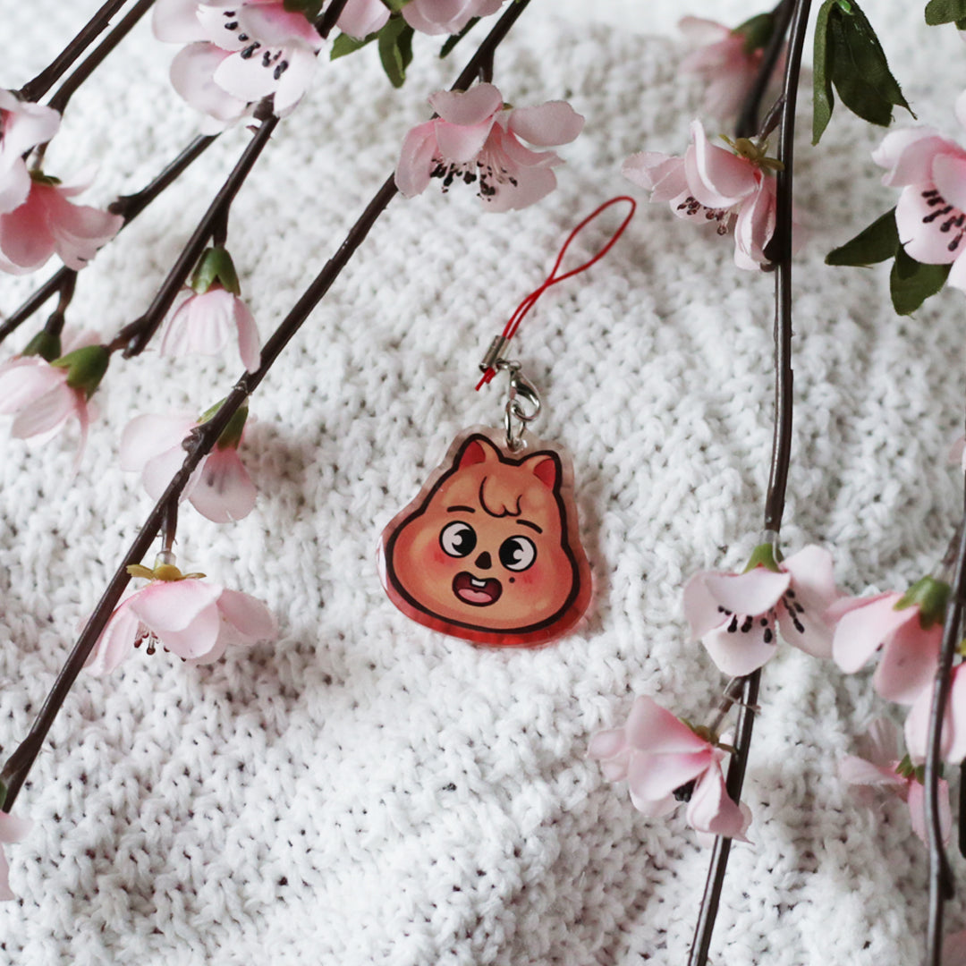 STRAYKIDS SKZOO K-POP Han Quokka Acrylic Phone Charm