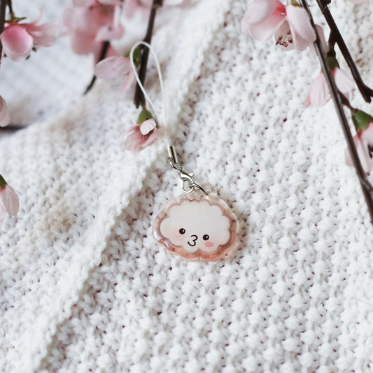 SEVENTEEN K-POP Woozi Ppyopuli Phone Charm